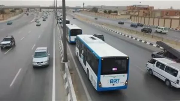 انتهاء المرحلة الثانية من الأتوبيس الترددي على الطريق الدائري قريب