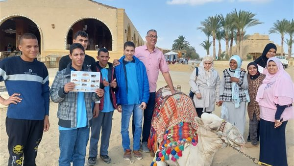 رحلة تثقيفية وترفيهية لطلاب التربية الخاصة بالفيوم