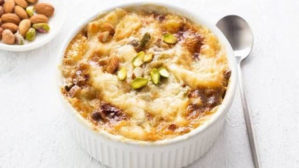 تحضير أم علي بالجلاش في المنزل بسهولة وسرعة