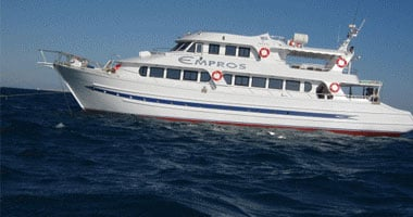 إنقاذ 30 شخصا بينهم 21 سائحا بعد جنوح لنش سياحي بمرسى علم