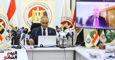 هيئة الانتخابات تعقد مؤتمراً صحفياً لمتابعة التصويت في إعادة 19 دائرة