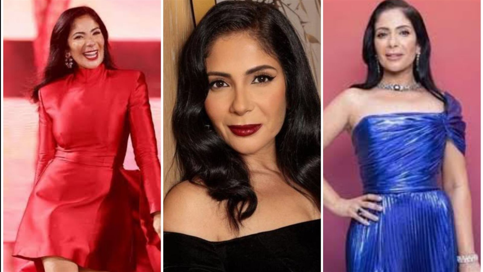 منى زكي تتألق بفستان أبيض