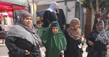 درس فى الوطنية: ناخبات كبار السن يتوافدن للمشاركة بانتخابات النواب بالوراق