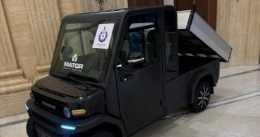 سيارة كهربائية مصرية سرعتها 70 كم وبسعر 200 ألف جنيه بمعرض البحوث