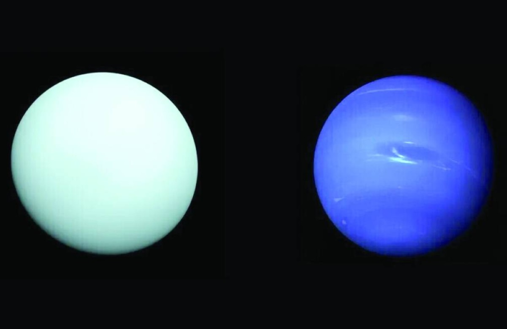 أورانوس ونبتون: عمالقة صخرية