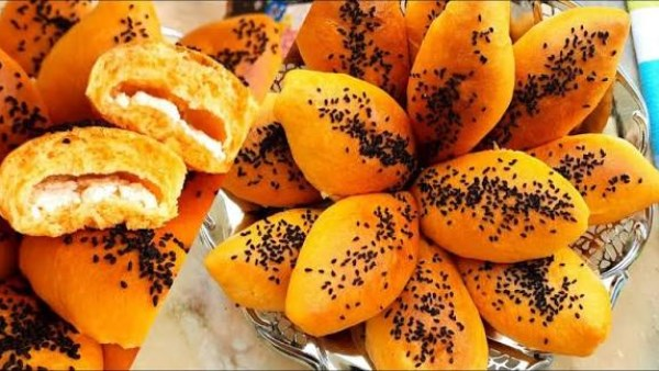 ميني باتيه بالجبنة وحبة البركة للإفطار أو العشاء