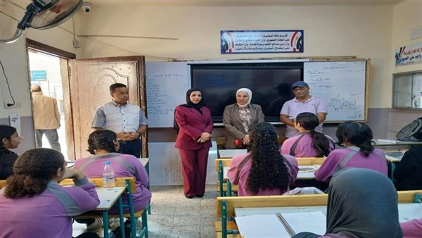 زيارة ميدانية لمدير تعليم القاهرة لمتابعة سير العملية التعليمية
