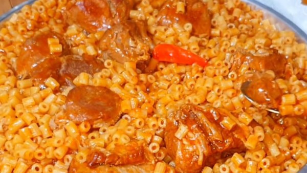 المكرونة المبكبكة: أكلة شهية وشعبية