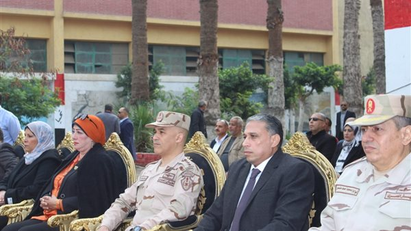 طلاب «الجيزة الكهربائية» يبهرون الحضور في تقييم مدارس التأسيس العسكري