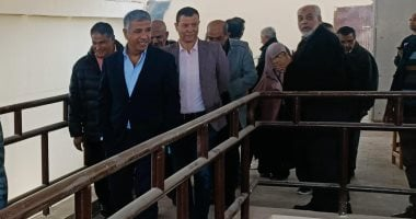 رئيس جهاز مياه الشرب والصرف الصحى يتفقد محطة كفر العلو فى حلوان