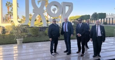 تفتيش أمنى وبيئى بمطار الأقصر ومواقع البالون بالبر الغربى