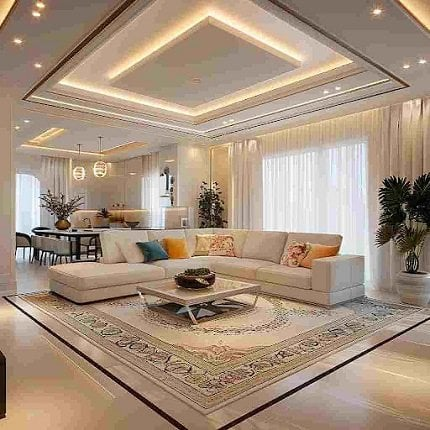 ما الفرق بين الأسقف التقليدية وأسقف جبس بورد حديثة