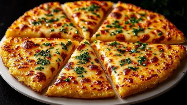 بيتزا البطاطس بدون دقيق بطعم احترافي