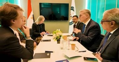 وزير البترول يجتمع بالرئيس التنفيذى للمجلس الدولى للتعدين والمعادن