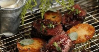 تحضير طاجن البطاطس باللحم في الفرن