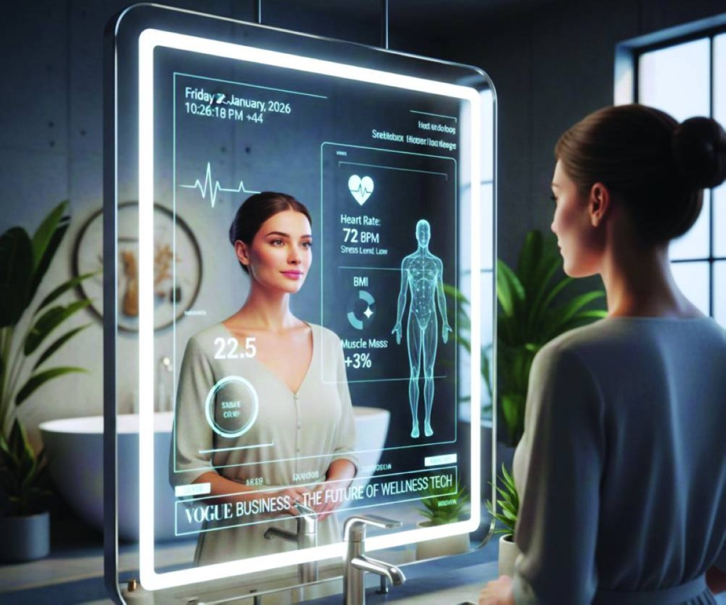 مرآة المستقبل: انعكاسك بوابتك نحو طول العمر