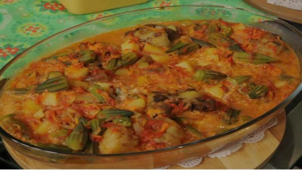 بامية بالعكاوي بطعم لا يقاوم