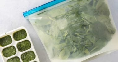 تفريزات رمضان: الطريقة الصحيحة لتخزين السبانخ