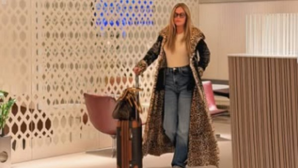 نيكول سابا بإطلالة شتوية أنيقة