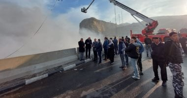 محافظ القاهرة يشرف على إخماد حريق الزاريب بمنشأة ناصر