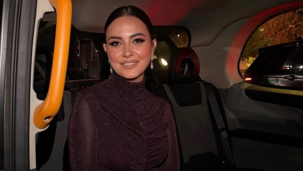 ريهام عبد الغفور تستعرض أناقتها بفستان أنيق