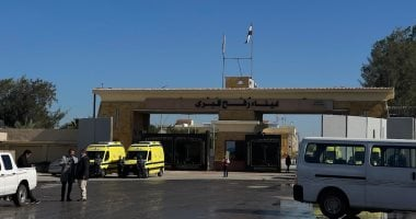 استقبال 11 مصابًا من غزة و33 من مرافقيهم عبر معبر رفح