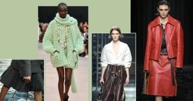 5 ألوان تنعش خزانة ملابسك من الأخضر النعناعي إلى الأحمر الحار