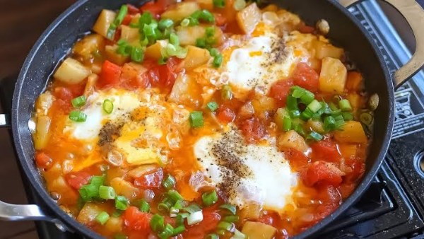 شكشوكة منزلية بطعم مميز بخطوات بسيطة