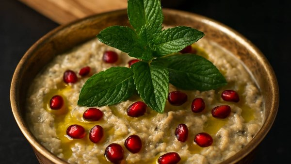 سلطة بابا غنوج سهلة التحضير ولذيذة