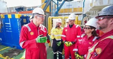 وزير البترول يتابع حفر أول بئر إنتاجية للغاز في حقل غرب مينا