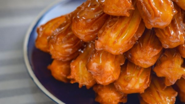 بلح الشام في المنزل: مقرمش من الخارج وطري من الداخل