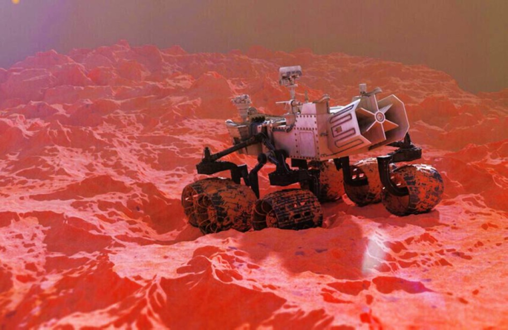 بيوت عنكبوتية على المريخ