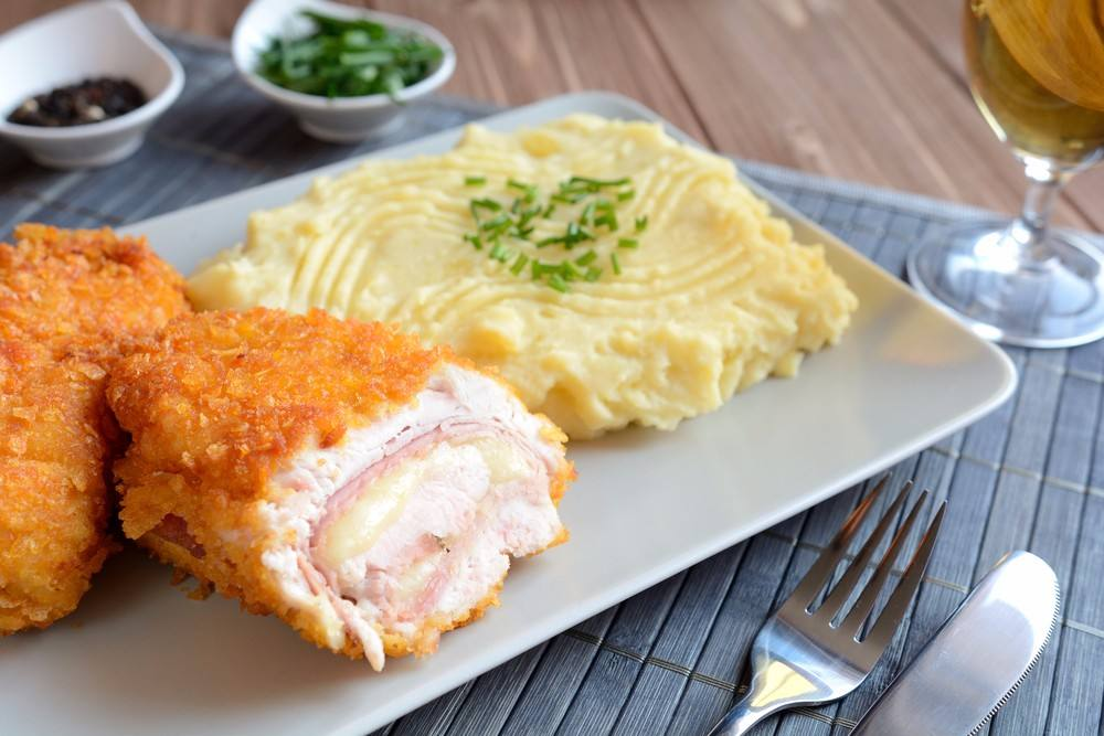 كوردون بلو اقتصادي وسهل بطعم المطاعم في المنزل