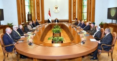 الرئيس السيسي يلتقي مجلس أمناء الأكاديمية الوطنية لتدريب وتأهيل الشباب