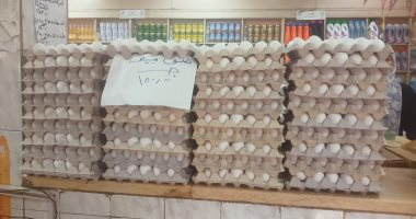 سعر طبق البيض بالقليوبية الأحد 1-3-2026.. الأبيض بـ126 جنيها