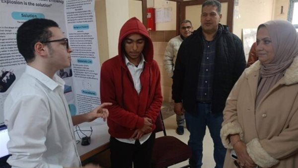 زيارة مفاجئة من التعليم للمدرسة النووية بالضبعة وإشادة بمشروعاتهم.