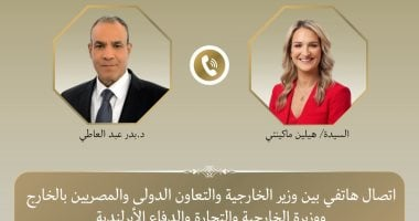 وزير الخارجية ونظيرته الأيرلندية يبحثان احتواء التصعيد بالمنطقة