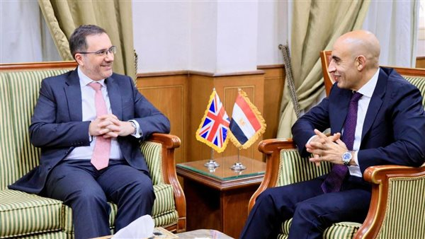 وزير التعليم يناقش مع السفير البريطاني طرق تعزيز التعاون