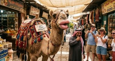 استبعاد 20 جملاً من مهرجان جمال الإبل في عُمان بسبب عمليات تجميل