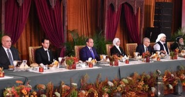 الرئيس السيسى يشيد بمستوى الأعمال والدراما وتأثيرها على الأسرة المصرية