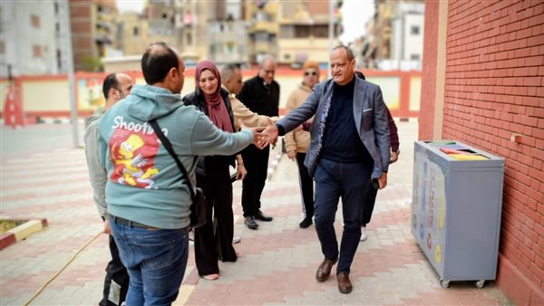 زيارة ميدانية لمتابعة رفع كفاءة مدرسة الزهراء الرسمية لغات