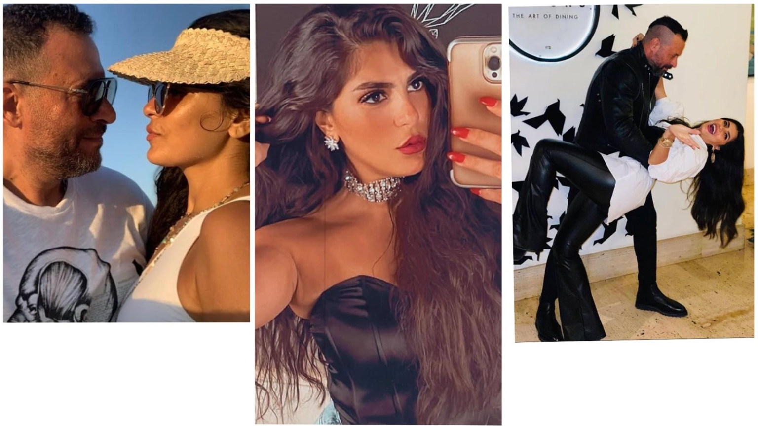 زوجة ماجد المصري بإطلالة ناعمة في أحدث ظهور