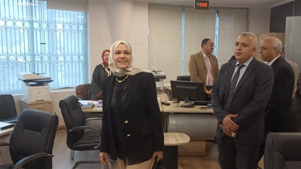 رشا عبد العال تتابع مجريات تقديم الإقرارات الضريبية للأشخاص الطبيعيين